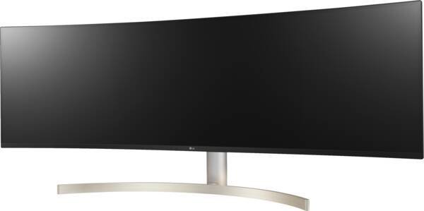 LG PC LED-Monitor 49WL95C-WE UltraWide Mattschwarz-Pianoschwarz-Mattweiss-Gold