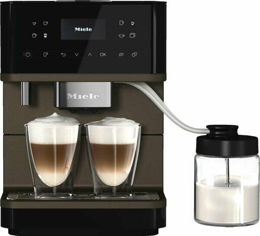 Miele Kaffeevollautomat CM 6360 Lotosweiss o. Obsidianschwarz-Bronze PearlFinish