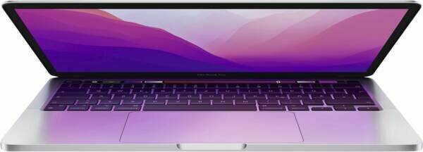 Apple Notebook MacBook Pro 13" 512GB SSD/M2 Chip/8C CPU/10C GPU/8GB RAM Silber/Spacegrey