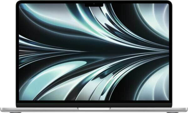 Apple Notebook MacBook Air 13" 512GB SSD/M2 Chip/8C CPU/10C GPU/8GB RAM Silber/Space Grau