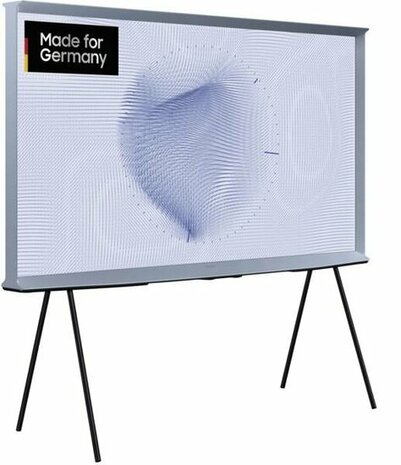 Samsung LED-Fernseher GQ65LS01BBUXZG Serif Cotton Blue