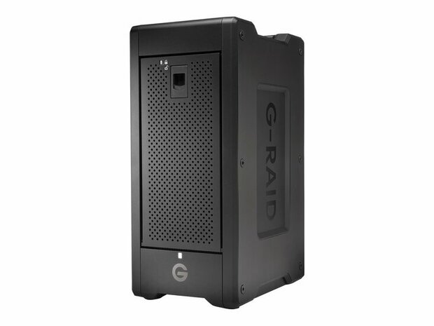 SanDisk Professional G-RAID SHUTTLE 8 - Festplatten-Array - 160 TB - 8 Schächte - HDD 20 TB x 8 - Thunderbolt 3, USB 3.1 Gen 2 (extern)