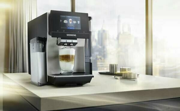 Siemens Kaffeevollautomat TQ707DF5 top Team Dark Inox