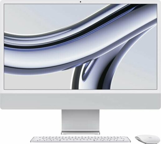 APPLE iMac Z19G 59,62cm 23,5Zoll Apple M3 8C CPU/10C GPU/16C N.E. 16GB 1TB SSD Gbit Eth. MM MaKey TID DE