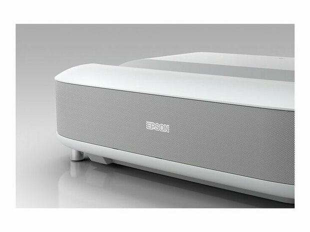 Epson EH-LS650W - 3-LCD-Projektor - Ultra Short-Throw - 802.11ac drahtlos - weiß / schwarz