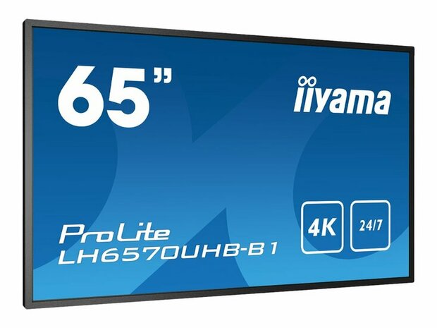 IIYAMA LH6570UHB-B1 165,1cm 65Zoll Super Slim 3840x2160 4K UHD