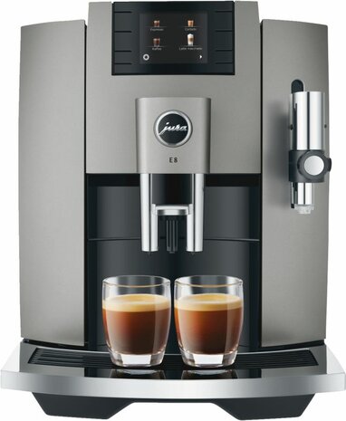 JURA Kaffee-Vollautomat E8 (EB) Dark Inox