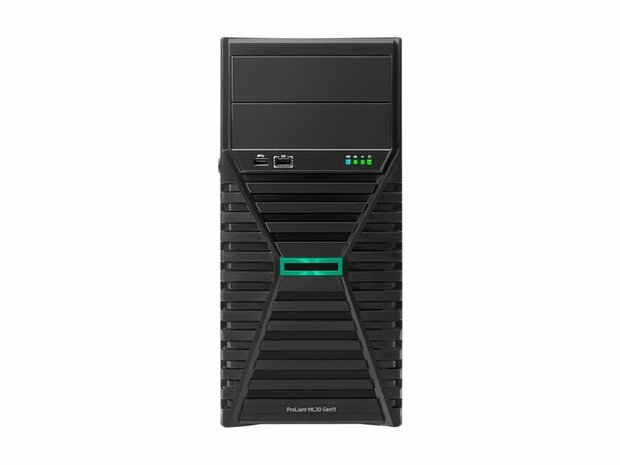 HPE ProLiant ML30 Gen11 Tower Xeon E-2434 6-Core 3.4GHz 1x16GB-U 8xSFF Hot Plug VROC 800W Server