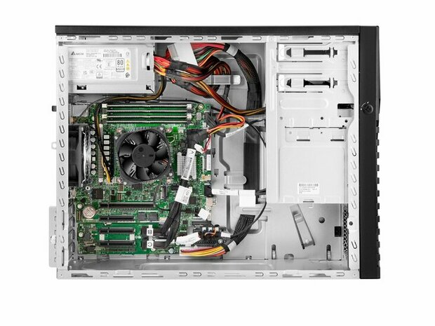 HPE ProLiant ML30 Gen11 Tower Xeon E-2434 6-Core 3.4GHz 1x16GB-U 4xLFF Hot Plug VROC 800W Server