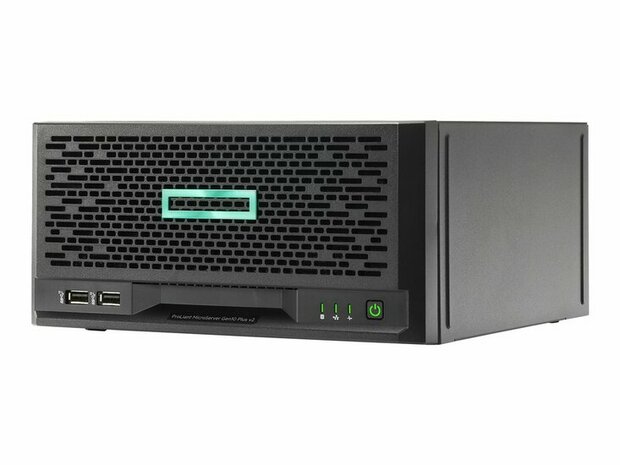 HPE ProLiant MicroServer Gen10+ Tower Intel Xeon E-2314 4-Core 2.8GHz 1x16GB-U 1x1TBxLFF Non-Hot Plug S100i 180W Server