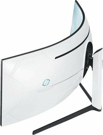Samsung LED-Monitor Odyssey Neo G95NC S57CG954NU Curved Weiss-Schwarz