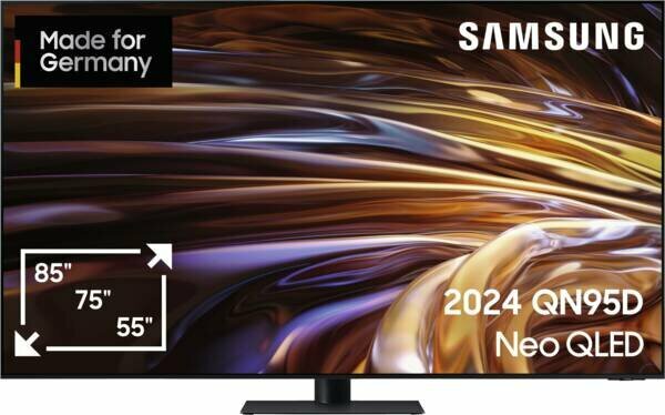Samsung LED-Fernseher GQ55QN95DATXZG Graphit-Schwarz