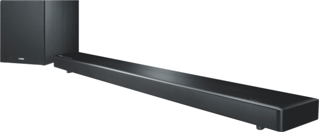  Yamaha YSP-2700 Schwarz Soundbar, 107 Watt maximale Gesamtleistung, 7.1 Kanal-System