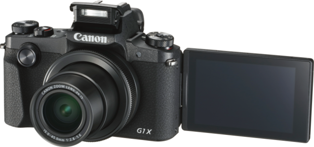  Canon PowerShot G1 X Mark III Schwarz