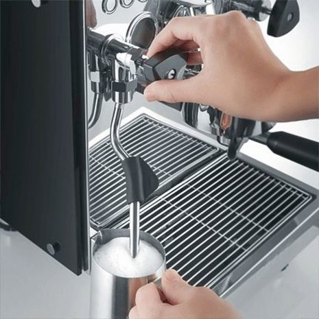 Graef Espresso-Maschine Contessa ES 1000 Edelstahl-Schwarz 